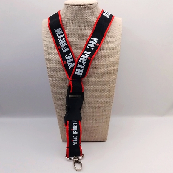 Vic Firth Detachable Lanyard Keyring Bag ID Accessory For Drummers Musicians - Picture 1 of 12